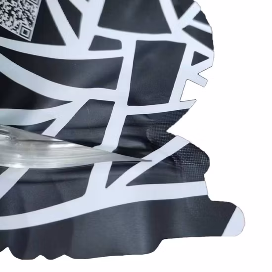 Design impresso personalizado goma comestível 3,5 g com zíper reselável em embalagens de corte e vinco especiais em formato exclusivo à prova de crianças bolsas de Mylar